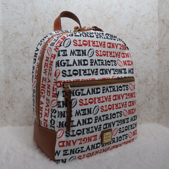 Dooney & Bourke NFL New England Patriots Backpack (White/Multi) main image 4